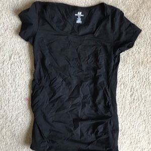 H&M mama Tops - 2 H&M “MAMA” *Maternity* tees in black and grey H&M mama Tops - 2 H&M “MAMA” *Maternity* tees in black and grey